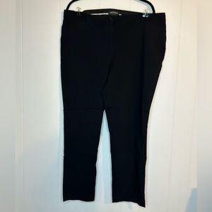 Lane Bryant black dress pants size 20. Not altered. Never dried.